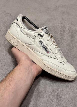 Reebok club c 85 leather 44.5р 28.5см кросівки оригінал