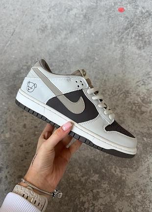 Кросівки жіночі / чоловічі бежеві коричневі з шкіри осінні весняні літні