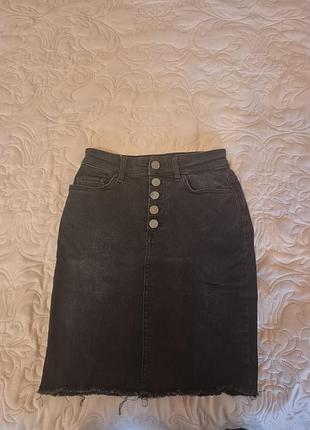 Юбка джинсовая