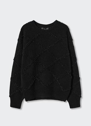 Светр з люрексом від mango