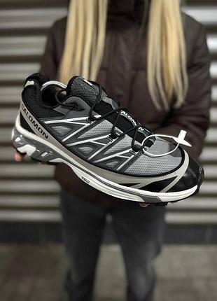 Кроссовки женские / мужские серые графитовые черные осенние весенние