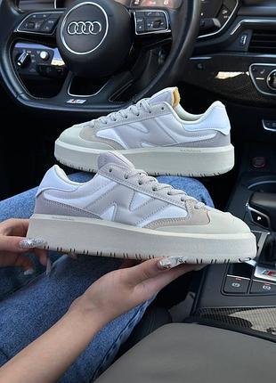 🌺женские кроссовки new balance ct302 milk coffee