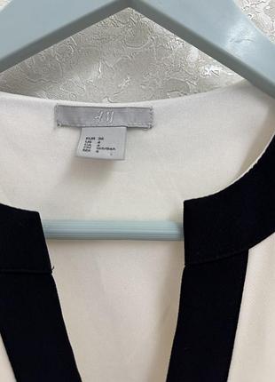 Сукня чорно-біла , h&m