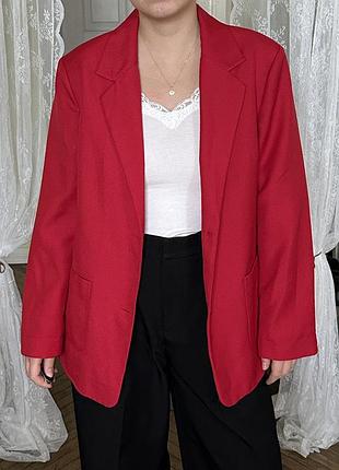 Піджак жакет оверсайз класичний прямого крою