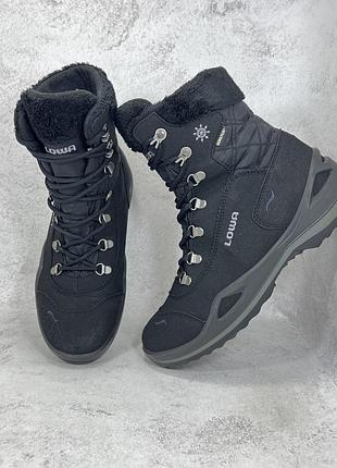 Зимові жіночі утеплені термо черевики lowa carinzia gtx