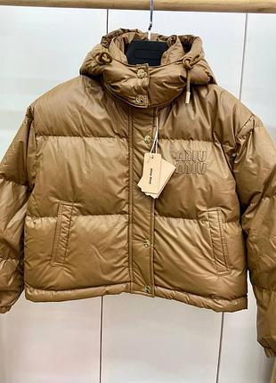 Куртка пуховик miu miu