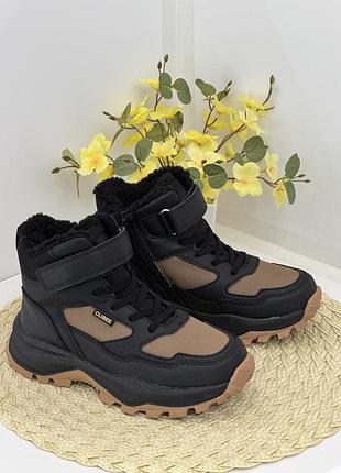 Зимові черевики р. 32,33,34,36,37 clibee