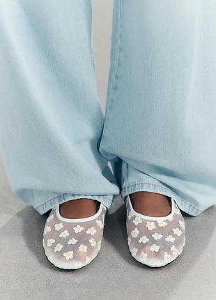 Балетки сітка zara