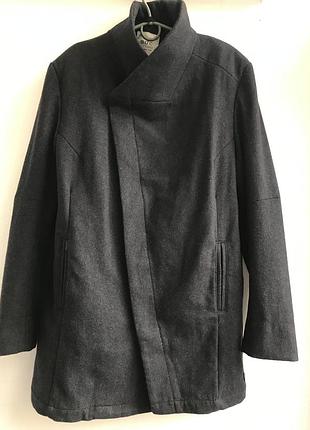 58%вовна🌹🌹🌹модное пальто мужское