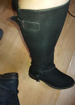 Сапоги из нубука