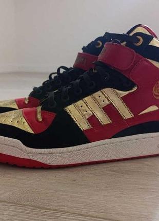 Adidas forum mid hellboy ii golden army лимитированные редкие кроссовки 5