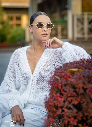 Кардиган ручной работы свитер свитер свитерик шерсть