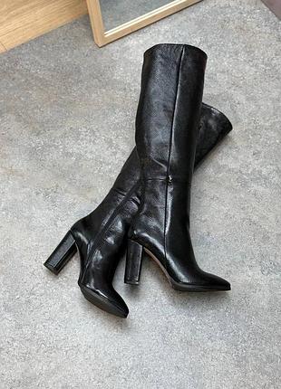 Сапоги женские демисезонные/зимние натуральные кожа