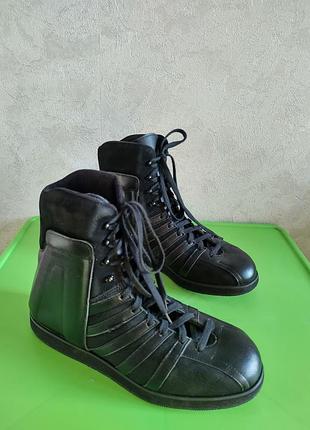 Кожаные демисезонные ортопедические ботинки ботинки 39 размера от швейцарского бренда kunzli