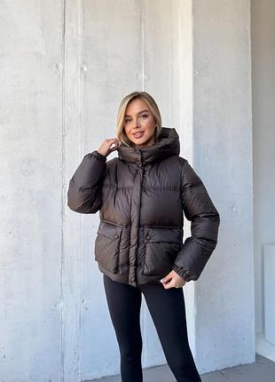 Пуффер женский, пуховик женский, зимняя куртка, зимняя зимняя куртка