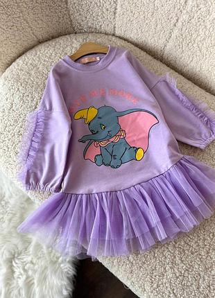 Детское праздничное платье со слоником слонятко фатин красивые рукавчики очень красивая модель рекомендую
