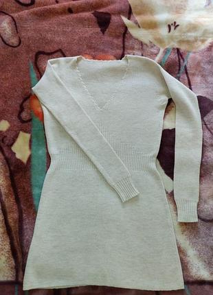 Трикотаж платья размер s