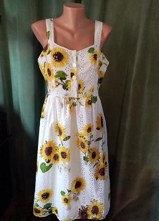 Сукня-сарафан на підкладці , розмір 46-48