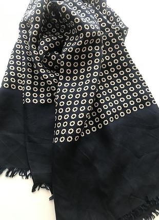 Вінтажний шовковий шарф