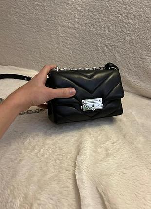 Шкіряна жіноча міні сумочка michael kors