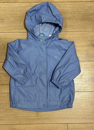 Вітрівка дощовик для дівчинки zara на 4-5років
