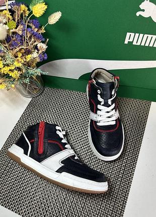 Оригинальные кроссовки хайтопы clarks