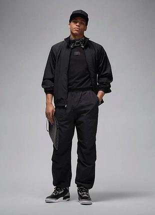 Спортивні чорні штани jordan розмір xl