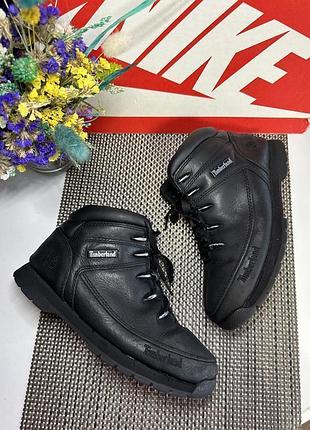 Оригинальные кожаные ботинки timbaland
