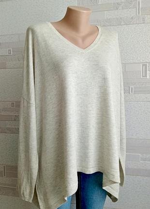 Теплий джемпер оверсайз