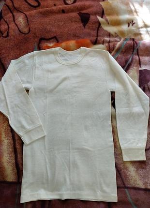 Жіноча спідня футболка з довгими рукавами,  l