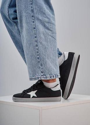 Чоловічі кросівки golden goose black white