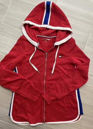 Жіноче худі tommy hilfiger на блискавці