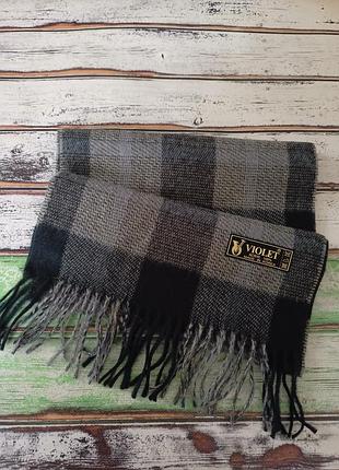 Якісний стильний чоловічий шарф