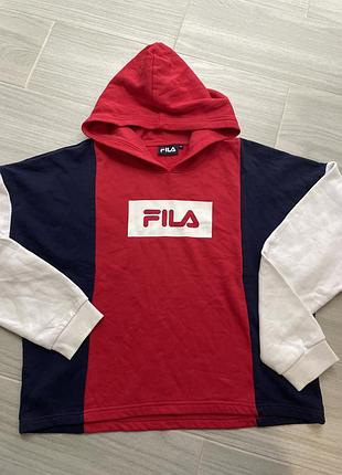 Це чоловіча толстовка fila з капішоном розмір хл