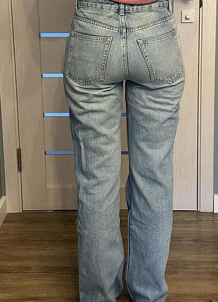 Прямі джинси mango (eur 36) 4