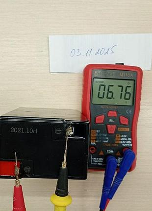 Аккумулятор свинцовая vrla battery 6v 7ah аккумуляторная батарея