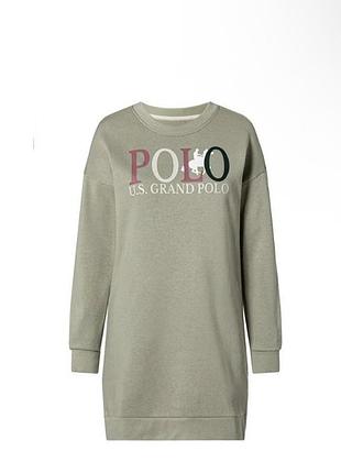 Женское спортивное платье esmara® с надписью polo, на флисе