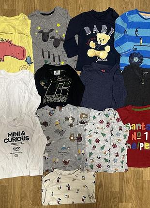 Лот регланів набір лонгслівів кофт 86 розмір