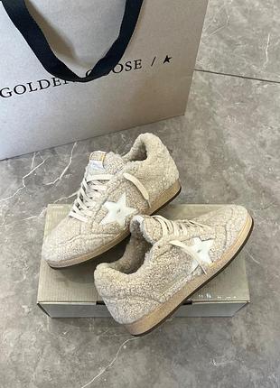Хутряні кеди golden goose