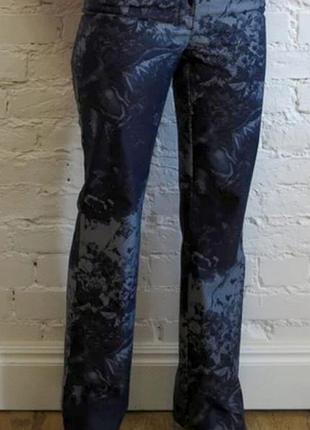 Tom tailor / vintage / брюки с цветочным принтом / renaissance / renaissance vintage