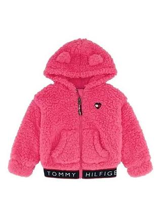 Дитяча хутряна куртка tommy hilfiger