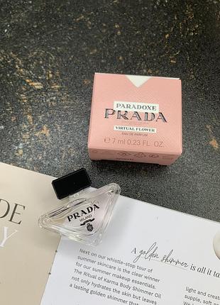 Мини парфюм prada paradoxe virtual flower, 7 мл