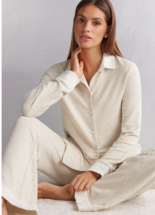 Intimissili теплая пижама с содержанием шерсти шерсть