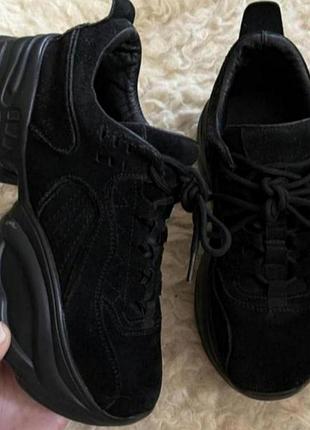 Кроссовки замш натуральный замшевые стильные