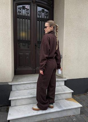 Жіночий теплий костюм в трендовому кольорі знову у нас 🔆