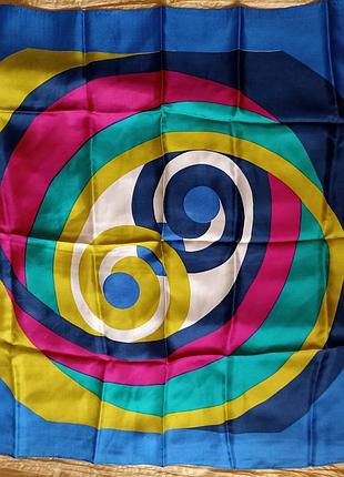 Хустка шовкова в стилі італійського бренду