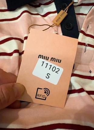 Лонгслив,кофта ,поло miu miu оригинал 2