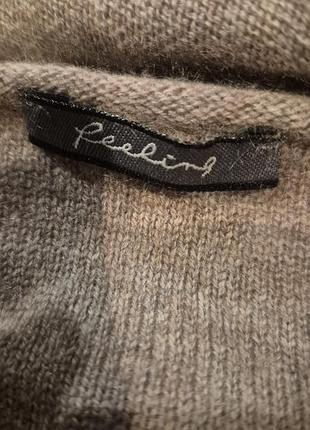 Удлиненная кофта feeling шерсть кашемир 5