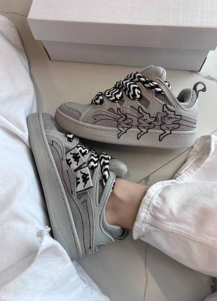 Стильні кросівки kappa fatty grey