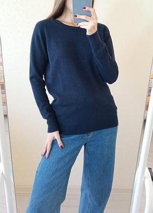 Шерстяной свитер с открытой спинкой sandro